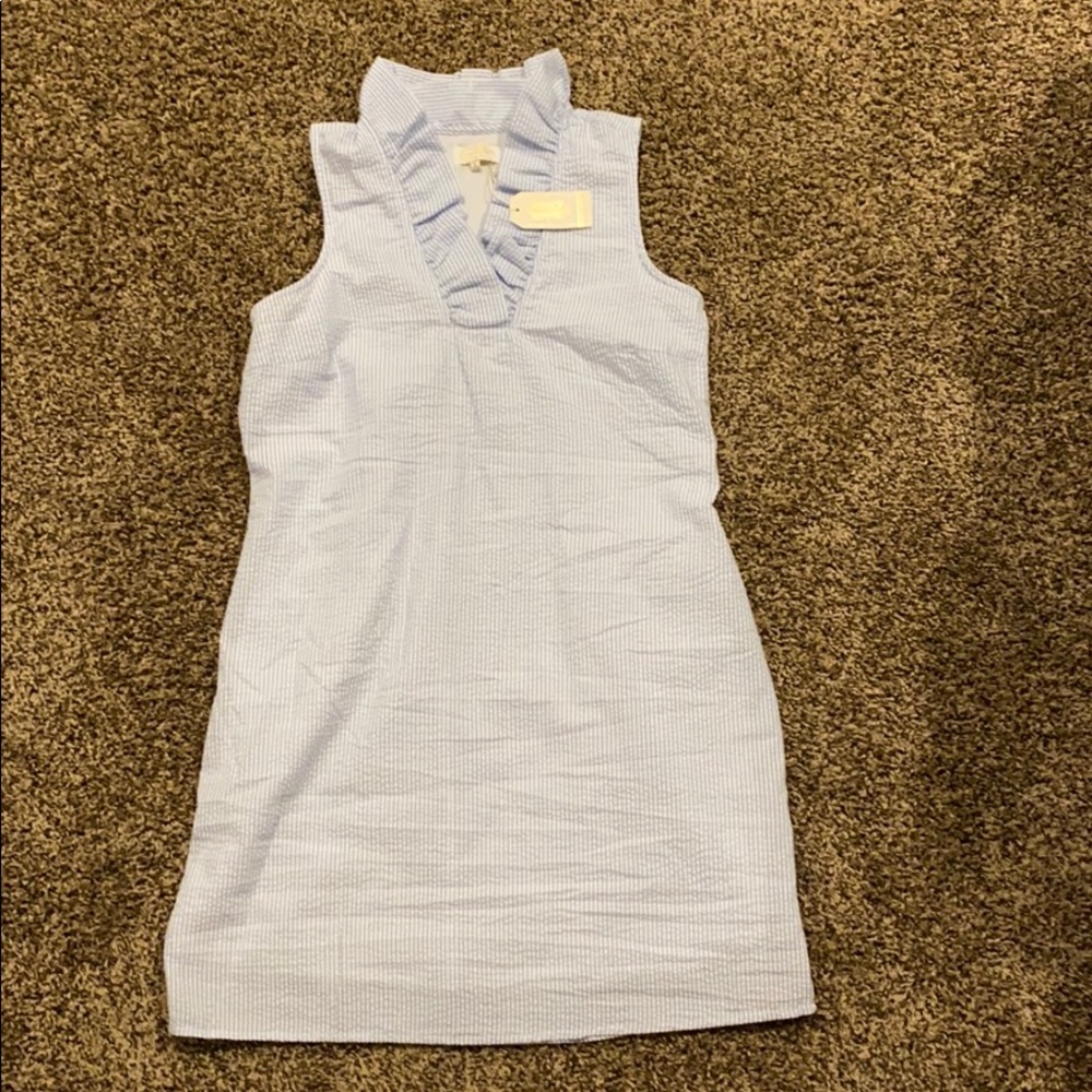 Seersucker MudPie Dress